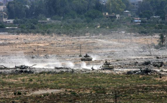 מחבלים הציתו עמדה- צה"ל תקף באש טנקים