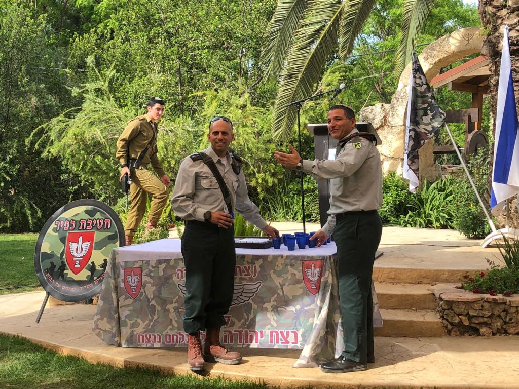 המג"ד החדש: גיבור שהשתלט על מחבל בידיים חשופות