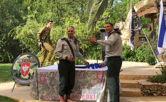 המג"ד החדש: גיבור שהשתלט על מחבל בידיים חשופות