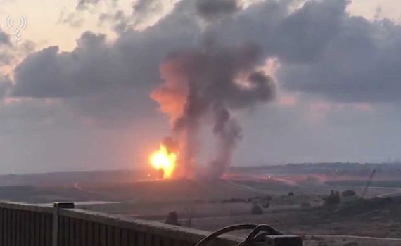 צה"ל השמיד מנהרת טרור בסמוך למחסום ארז