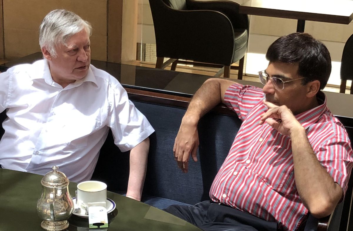 שחמט למתקדמים: אנאנד וקרפוב בראיון מיוחד לסרוגים