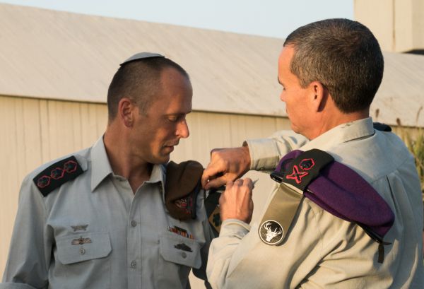 כבוד למגזר: מח"ט סרוג לחטיבת גולני