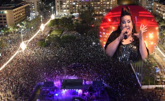 אחדות בכיכר: רבבות הגיעו לחגוג ניצחון עם נטע ברזילי