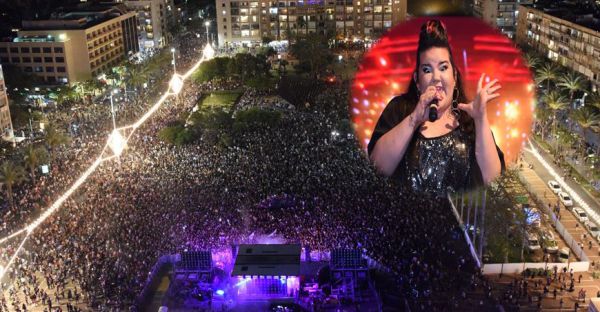 אחדות בכיכר: רבבות הגיעו לחגוג ניצחון עם נטע ברזילי