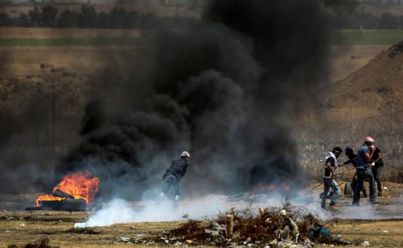 בתגובה לפצמ"רים: צה"ל תוקף ברצועת עזה