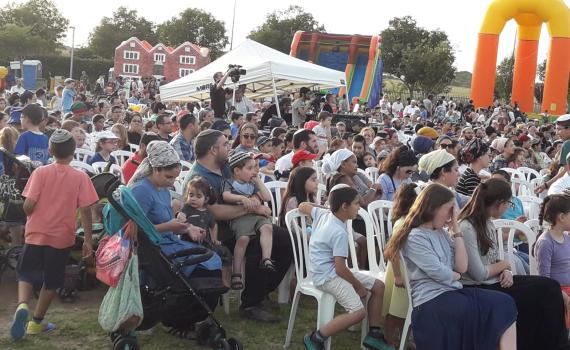 אלפים בחגיגות ההצדעה לגרעינים התורניים של רשת שעלים