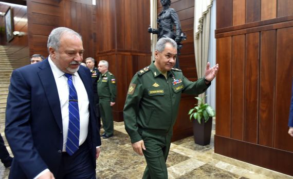 ליברמן ברוסיה: "חשוב לשמור על קו פתוח"