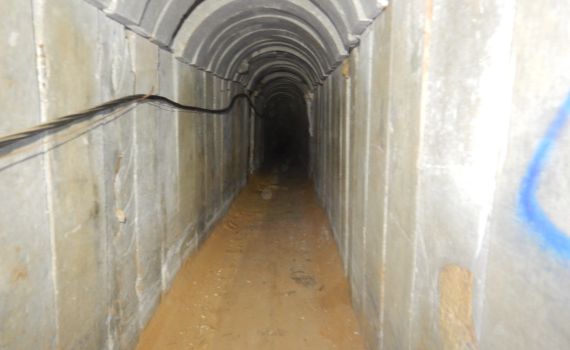 תיעוד: צה"ל השמיד מנהרה שחדרה 900 מטר לישראל