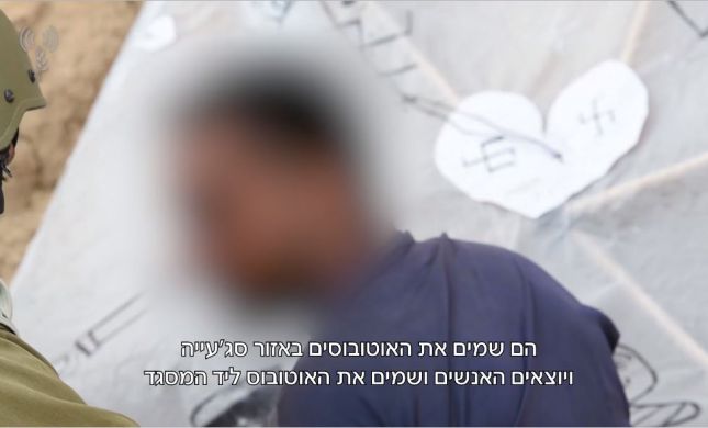  תיעוד: המחבל נעצר ומספר הכל על חמאס . צפו