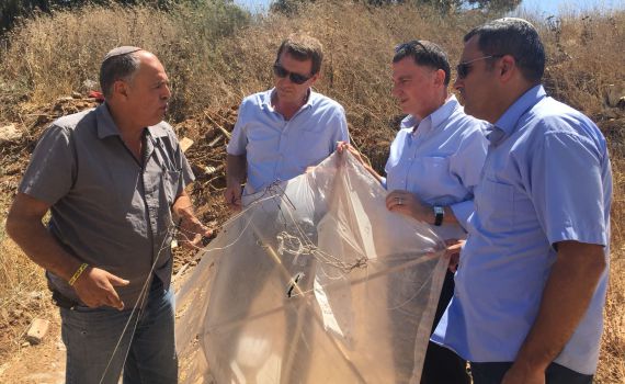 אדלשטיין הזמין את תושבי עוטף עזה לאירוע בכנסת