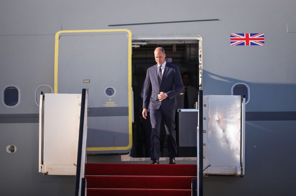 ביקור היסטורי ראשון: הנסיך ויליאם נחת בישראל