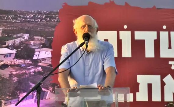 הרב מדן בנאום חריף בנתיב האבות: "איש לא ירים ידו"