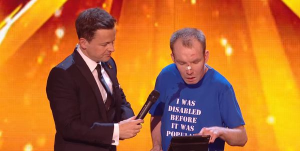 לראשונה: קומיקאי אילם עם שיתוק מוחין זכה בריאליטי