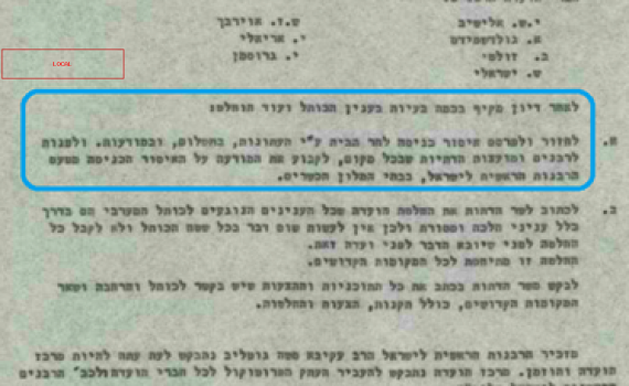 מכתבים נדירים: עמדת הרב ישראלי על עליה להר הבית