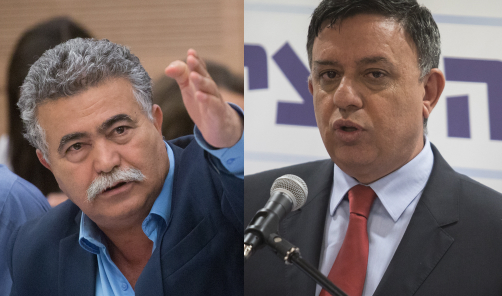 עימות קשה בין עמיר פרץ לאבי גבאי. האזינו