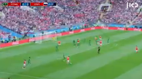 רוסיה ניצחה 5-0 במשחק הראשון של המונדיאל. צפו