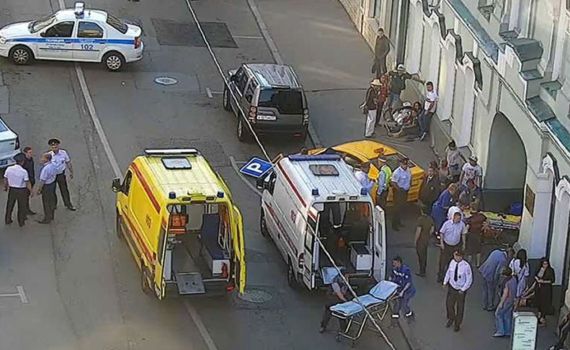 בזמן המונדיאל: 8 פצועים באירוע דריסה במוסקבה