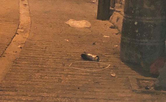 פיצוץ עז נשמע ליד מערת המכפלה בחברון; אין נפגעים