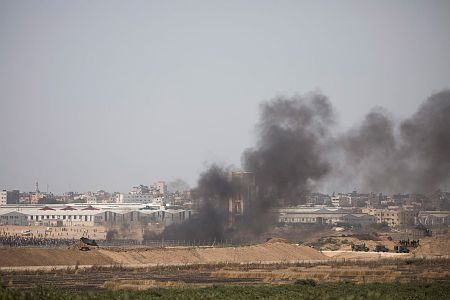 בתגובה לשיגור בלוני נפץ: צה"ל תקף תשתיות חמאס