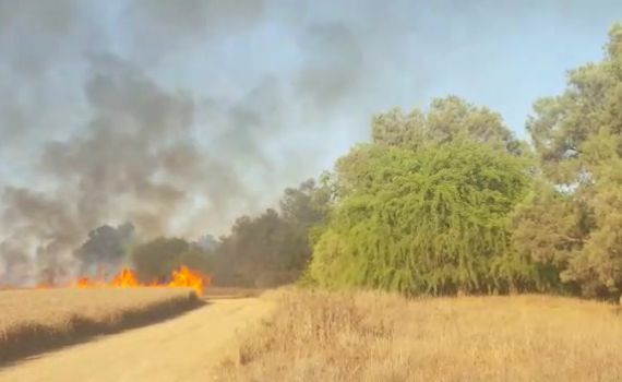 תיעוד: עפיפון התבערה שהגיע הכי רחוק עד היום