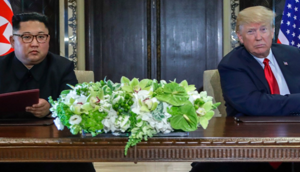 דיווח: טראמפ מתוסכל מהשיחות עם צפון קוריאה