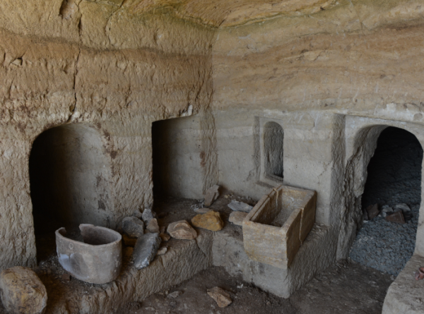 מרהיב: מערכת קבורה מרשימה נחשפה בטבריה