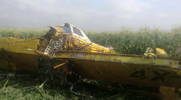 מטוס קל התרסק בשטח חקלאי בצפון