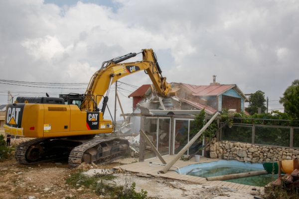 כלא היו • תיעוד: הרס הבתים בנתיב האבות