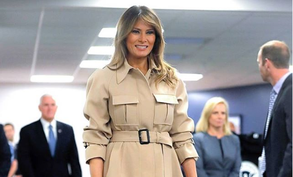 לאחר שנעלמה: מלניה טראפ חוזרת במיטבה