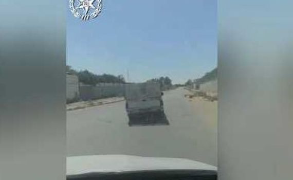 צפו: מרדף אחרי נהג בדואי הסתיים בהתנגשות