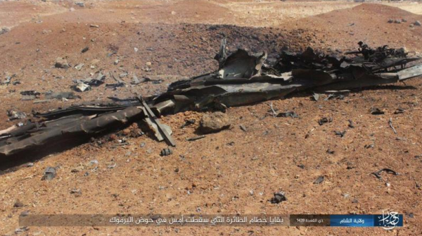 דאעש חושפים: זהו המטוס הסורי שהופל על ידי ישראל