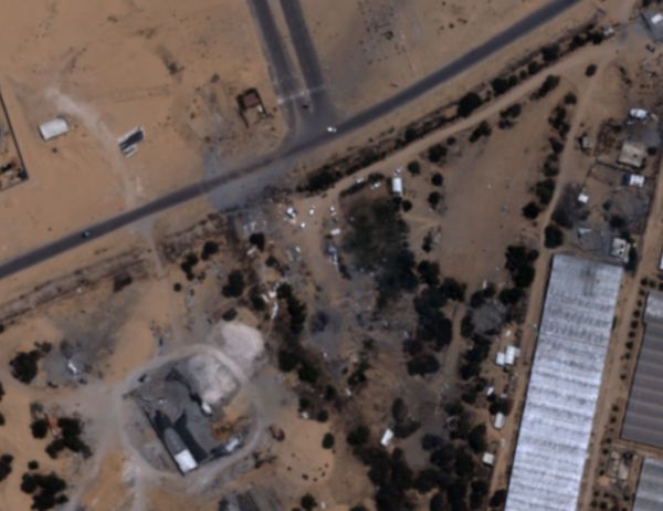 דו"צ בערבית קורא לתושבי חאן יונס להתפנות מבתיהם