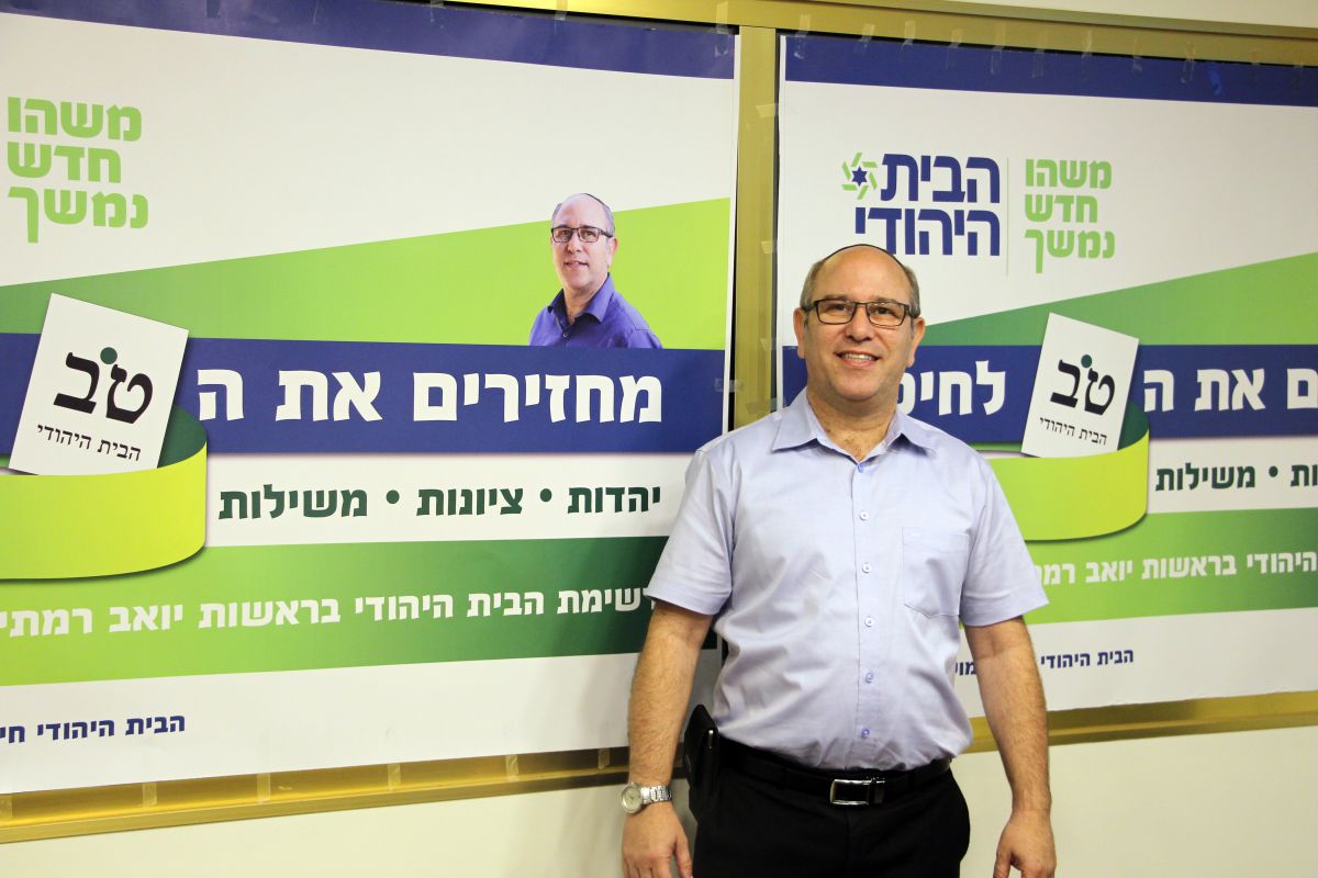 הבית היהודי בחיפה: יונף דגל ישראל בכל מוסד עירוני