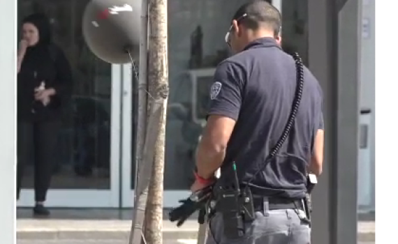 תיעוד: נטרול בלון נפץ בלב העיר שדרות. צפו