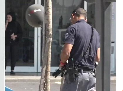 תיעוד: נטרול בלון נפץ בלב העיר שדרות. צפו