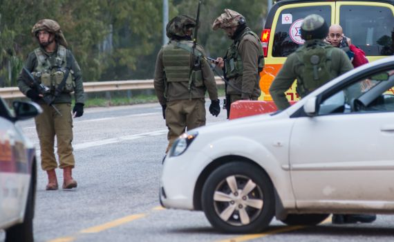 שומרון: מחבל השליך מטען בצומת ג'ית לעבר צעיר