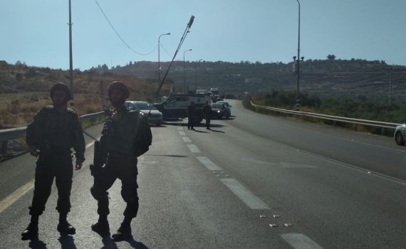 אלון מורה: צה"ל עצר 3 מחבלים כשעליהם מטענים