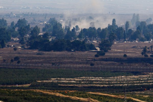 מורדים הציתו את מעבר הגבול בין סוריה לישראל