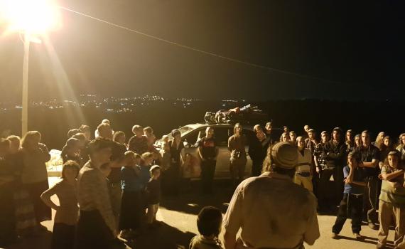 במבצע לילי: מגורשי חומש ושאנור עלו לביתם