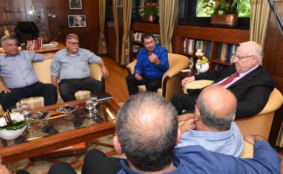 הנשיא נפגש עם הדרוזים: עלינו לוודא שתרגישו שווים"