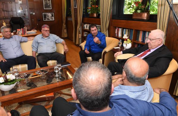 הנשיא נפגש עם הדרוזים: עלינו לוודא שתרגישו שווים"