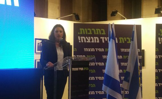 שקד: "עוד כמה חודשים נהיה במערכת בחירות"