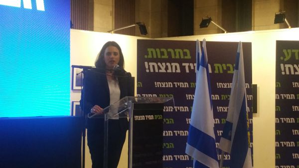 שקד: "עוד כמה חודשים נהיה במערכת בחירות"