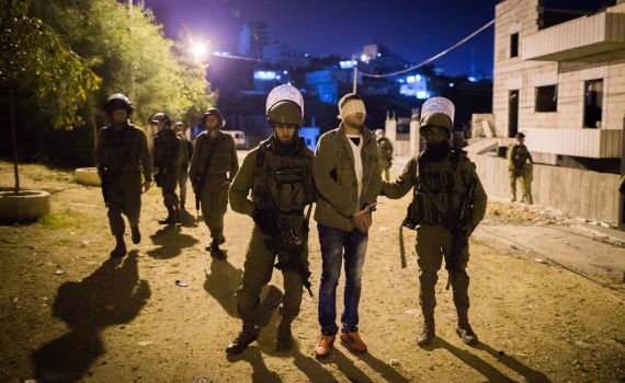 לוחמת מג"ב נפצעה בהפרות סדר במחנה פליטים