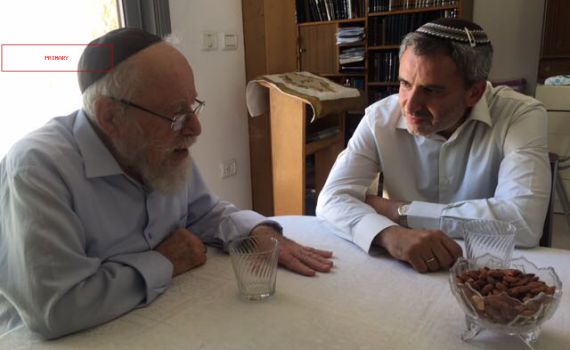 הרב דב ליאור: זה המועמד שלי לראשות העיר ירושלים