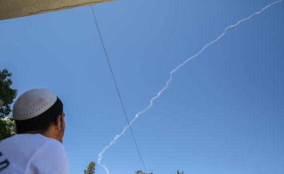 10 ק"מ בשטח ישראל: צפו בפגיעת הפטריוט