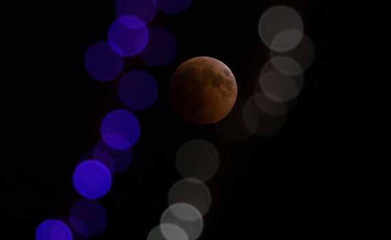 למקרה שפספסתם: ליקוי הירח הנדיר של המאה• צפו