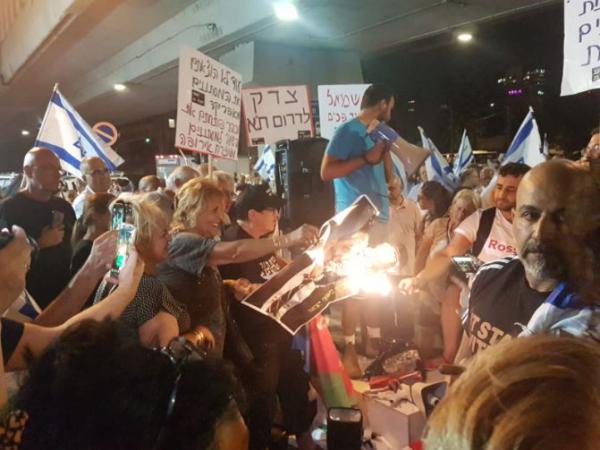 בש"ס דורשים לחקור את שריפת התמונה של דרעי