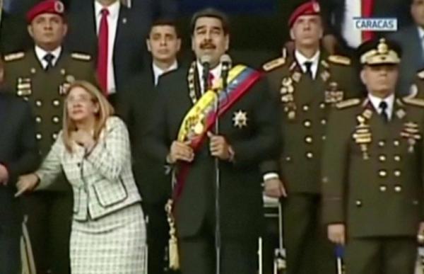 בשידור חי: נסיון התנקשות בנשיא ונצואלה. צפו