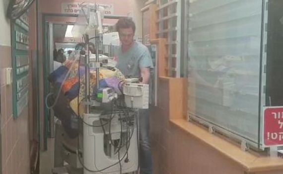 מחשש לירי טילים: מחלקת הפגים בסורוקה הועברה למרחבים המוגנים. צפו